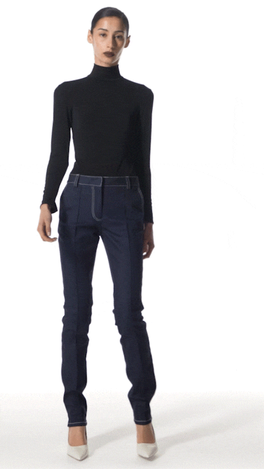 navy cigarette trousers women Women's Navy blue Cigarette trousers navy cigarette trousers women Women's Navy blue Cigarette trousers