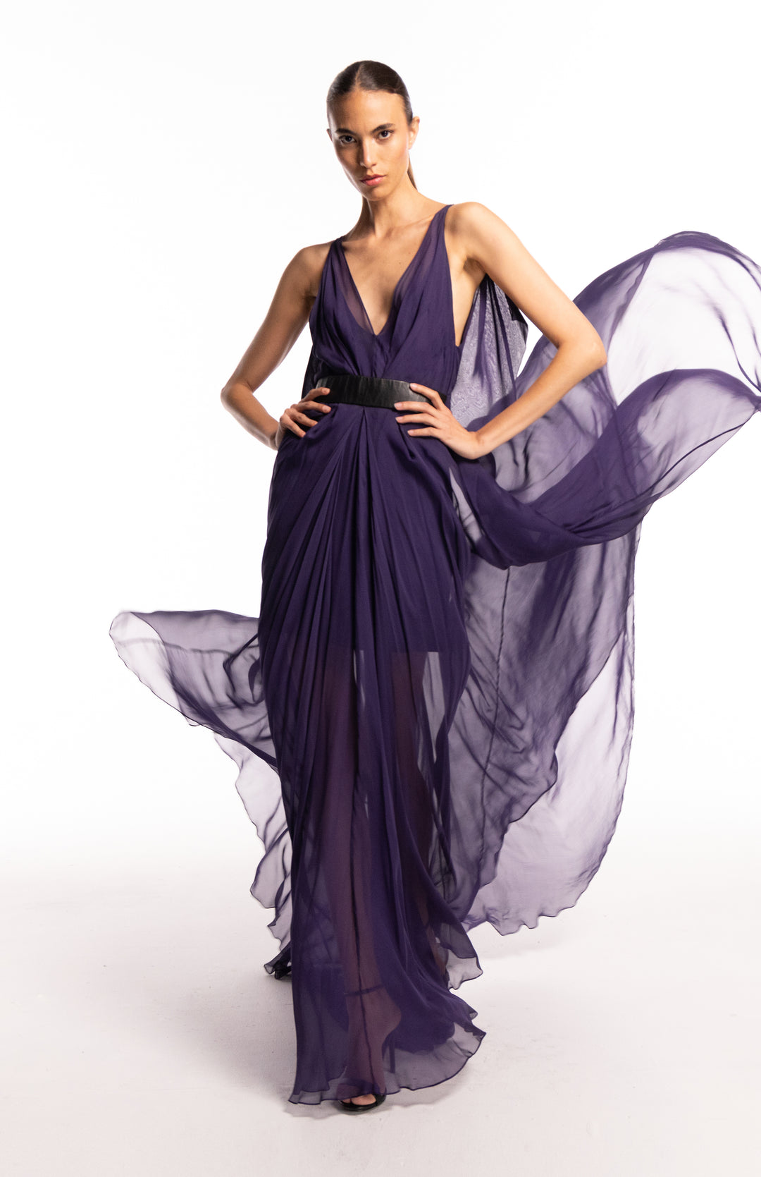 Diogene | Modern Siren: Long Silk Dress