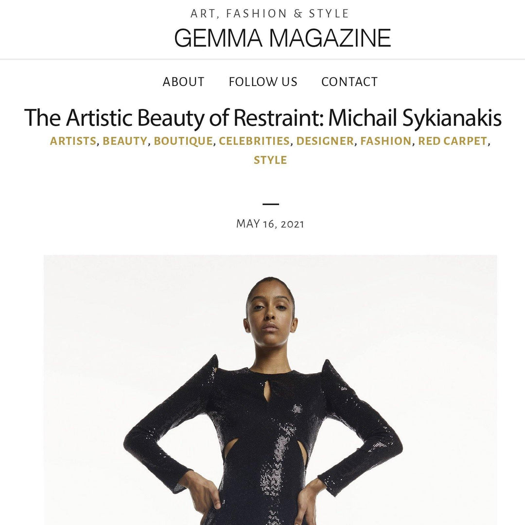 Gemma Magazine: The Artistic Beauty of Restraint: Michail Sykianakis
