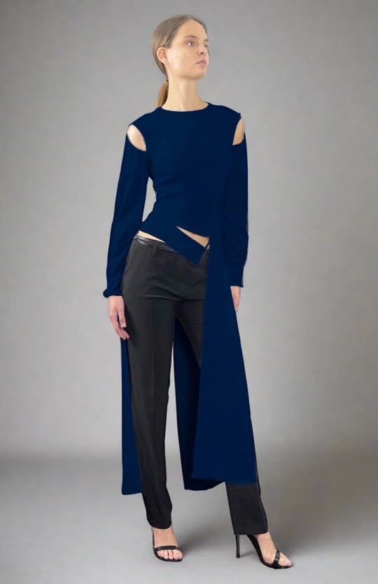 Hera Top | Dynamic Long Sleeve Tailored Top