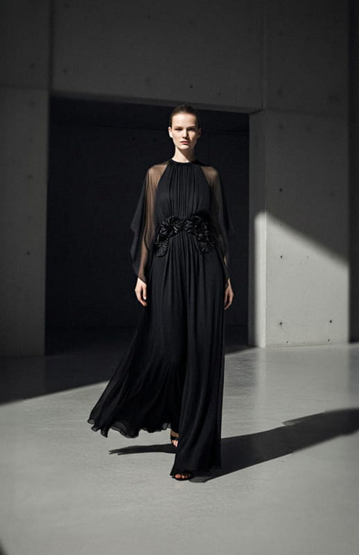 Anthipi | Long Silk Dress - michail - Dresses