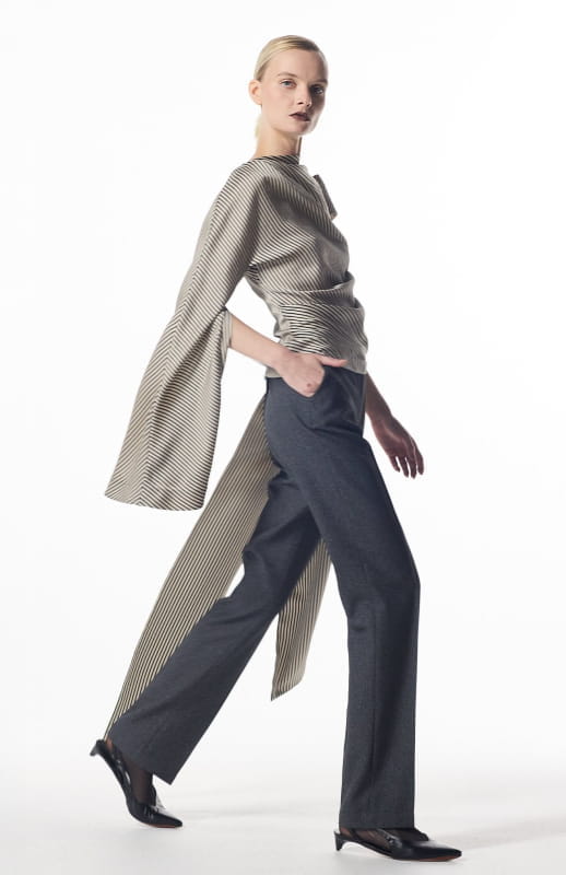 Anubis | Asymmetrical Stripe Top - michail - Tops