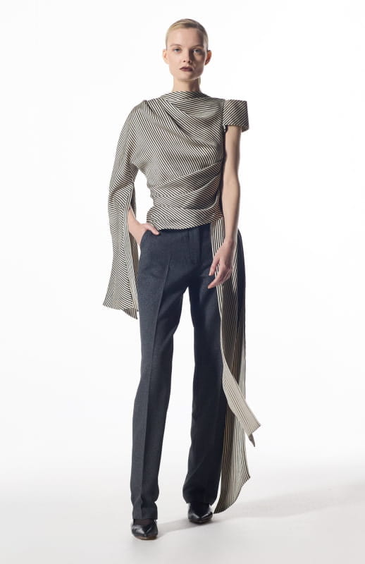 Anubis | Asymmetrical Stripe Top - michail - Tops