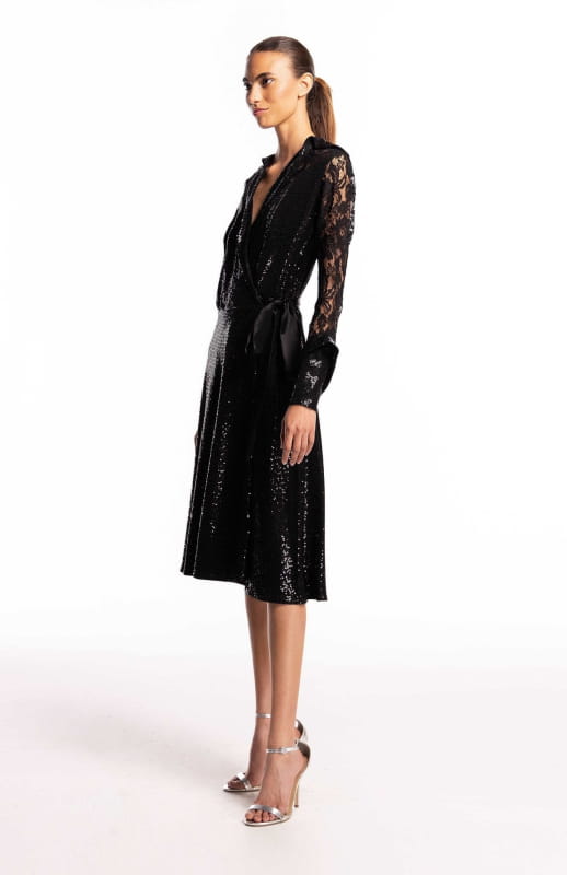 sparkly cocktail dress