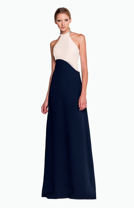 Lykia | Long Silk Dress - michail - Dresses