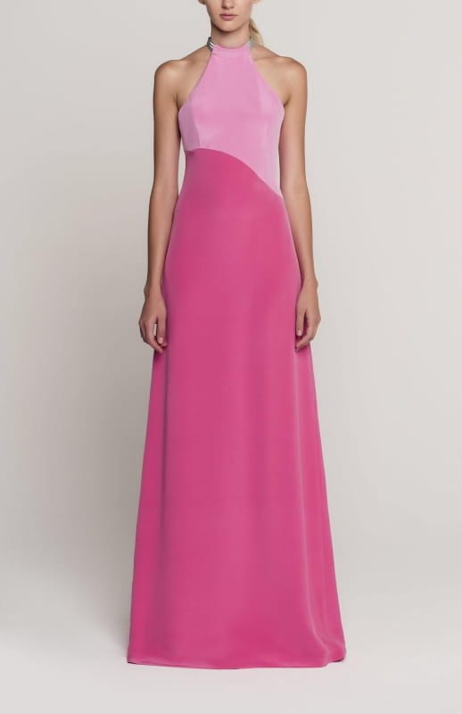 Lykia | Long Silk Dress - michail - Dresses