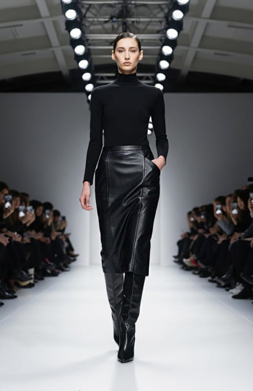 Cycla | Leather Pencil Skirt - michail - Skirts