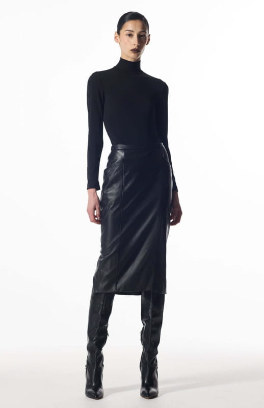 Cycla | Leather Pencil Skirt - michail - Skirts
