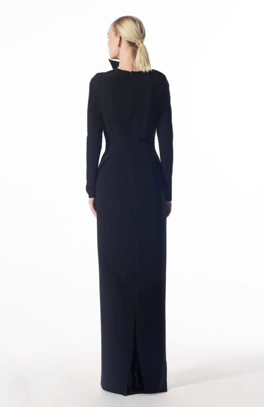 elegant black dress