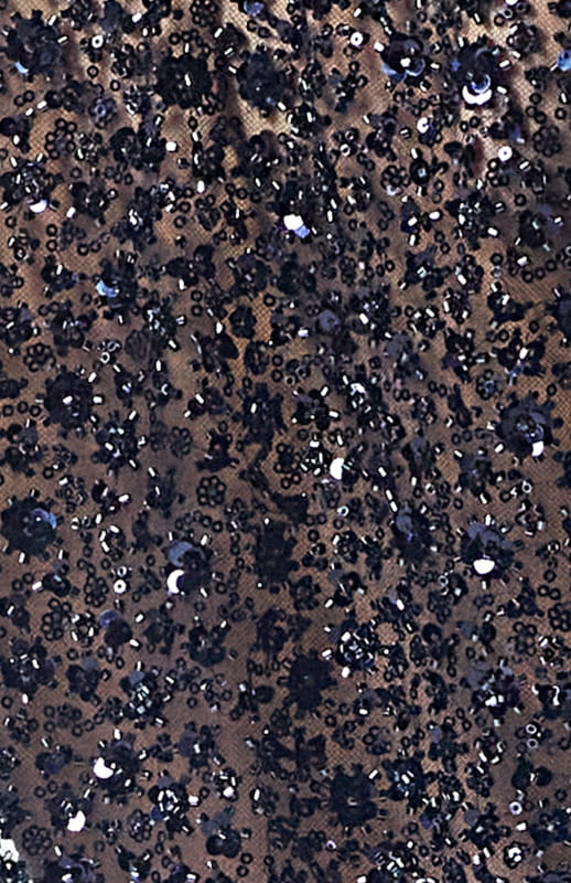 Navy beading
