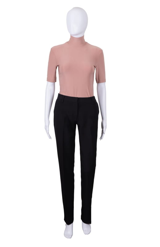 Black cigarette pants

