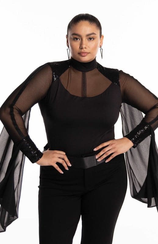 Eretria | Draped Bodysuit - michail - Tops