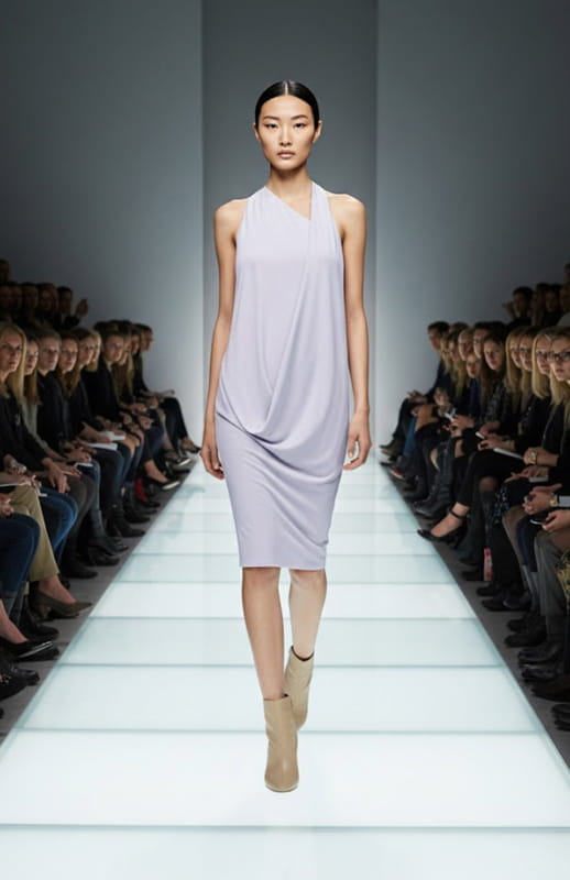 Ergina | Draped Jersey Dress - michail - Dresses