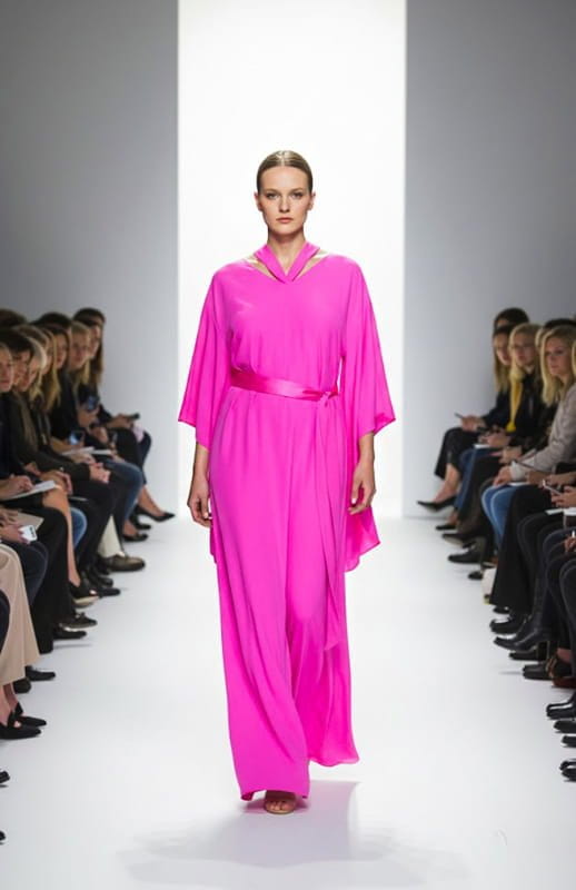 Hatshepsut | Kimono - Inspired Silk Gown - michail - Dresses