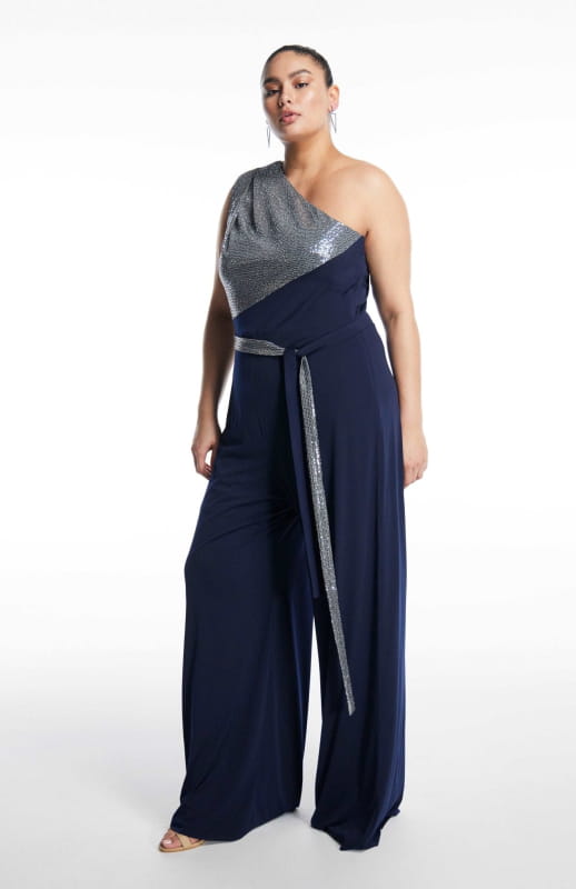 high end plus size jumpsuit