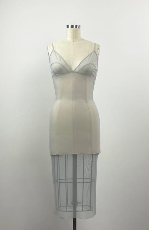 Iremia | Ethereal Beauty: Draped Jersey Dress - michail - Dresses