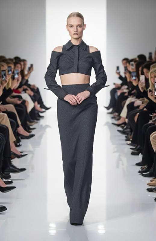 Kastra | Crop Shirt Top - michail - Tops