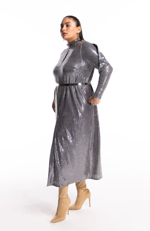 Kriti | Cocktail Sequin Dress - michail - Dresses