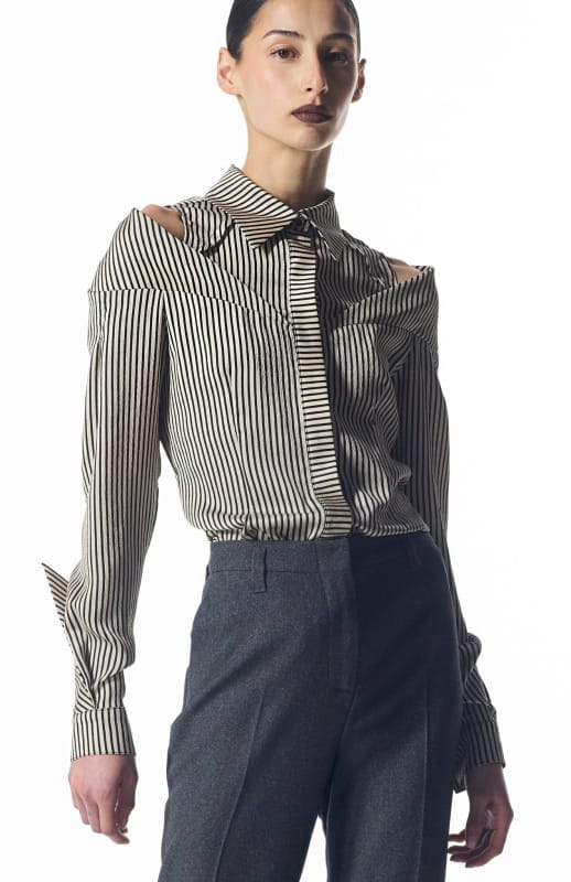 Lionne | Sculptural Shirt - michail - Tops