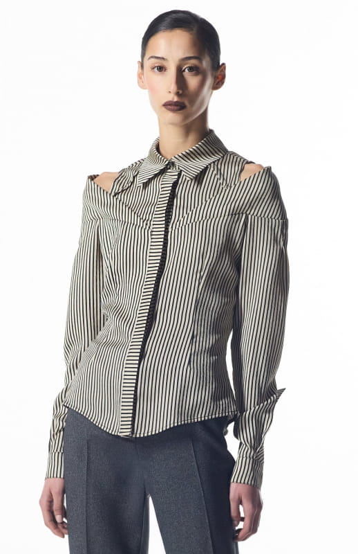 Lionne | Sculptural Shirt - michail - Tops