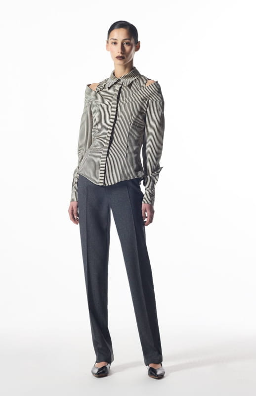 Lionne | Sculptural Shirt - michail - Tops