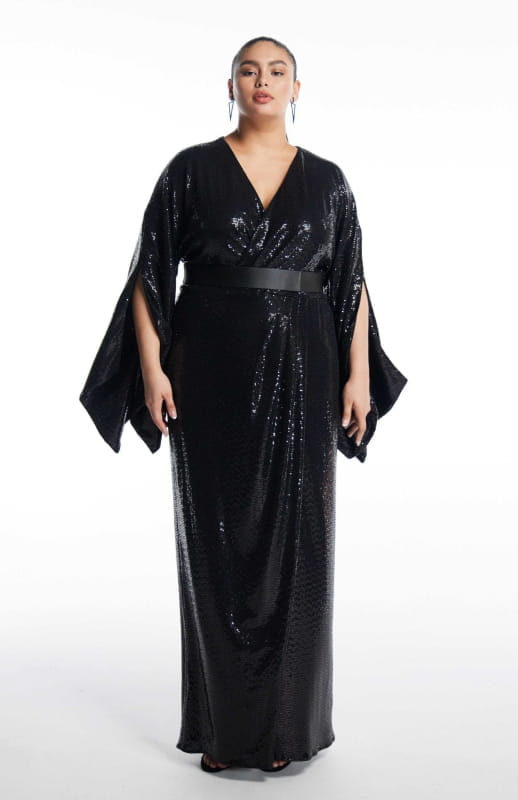 Lysimache | Long Sequin Dress - michail - Dresses