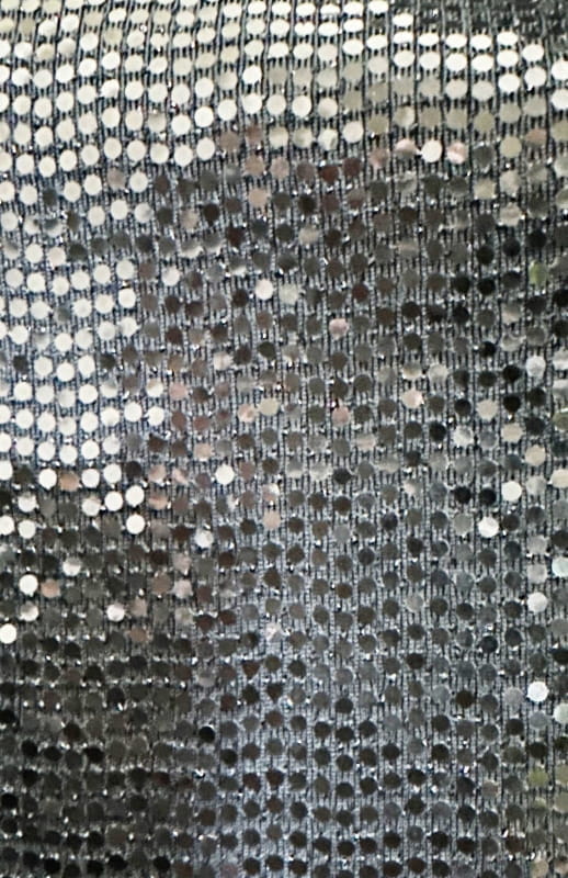 silver sequin