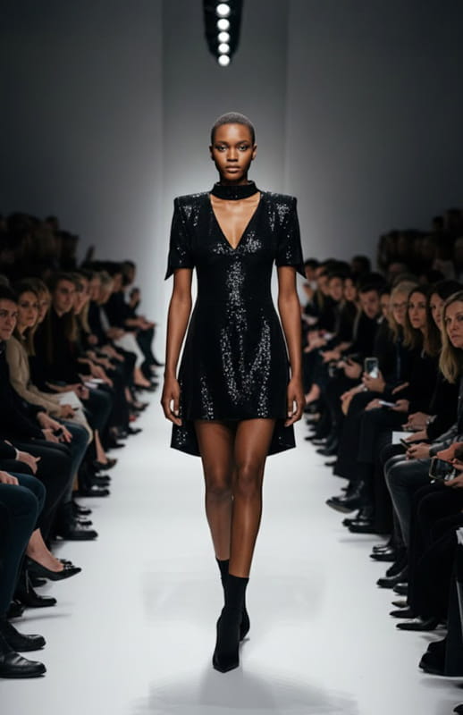 Ravena | Mini Sequin Dress - michail - Dresses