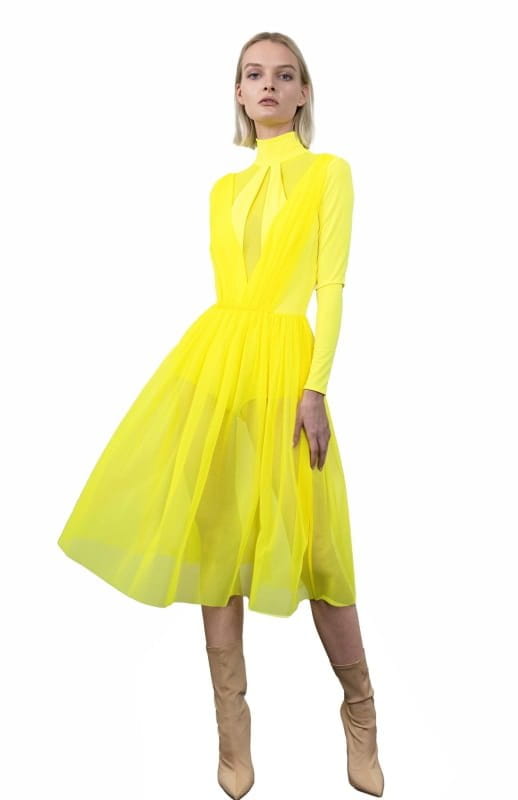 Nera | Cocktail Bodysuit Dress - michail - Dresses