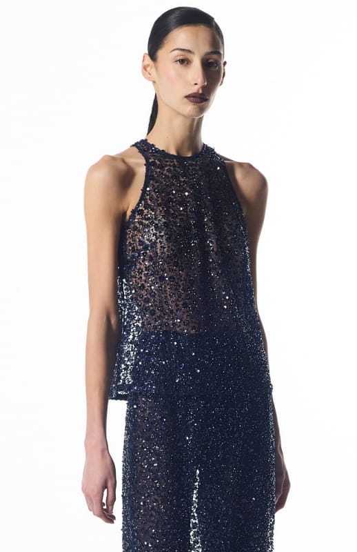 Nyx | Beaded Tank Top - michail - Tops