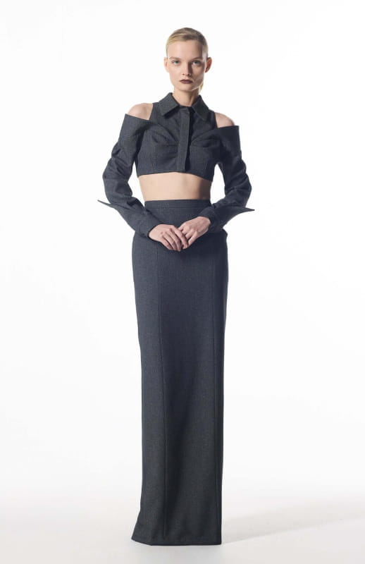 Philoxene | Long Pencil Skirt - michail - Skirts