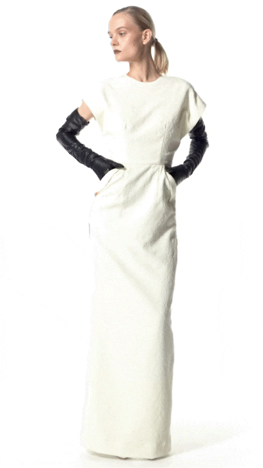 Ariadne | Sculptural Long Dress