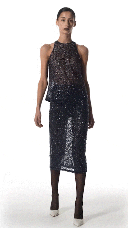 Electra | Beaded Skirt
