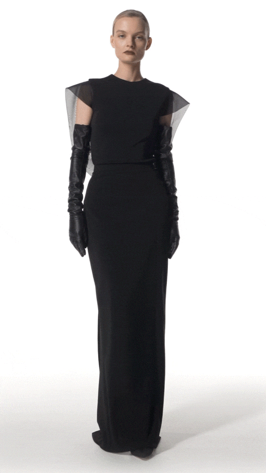 Zeelia | Couture Draped Tee