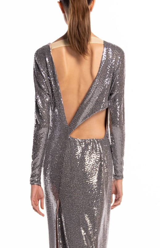 Promethea Glam | Irresistible Allure: Long Sequin Gown - michail - Dresses