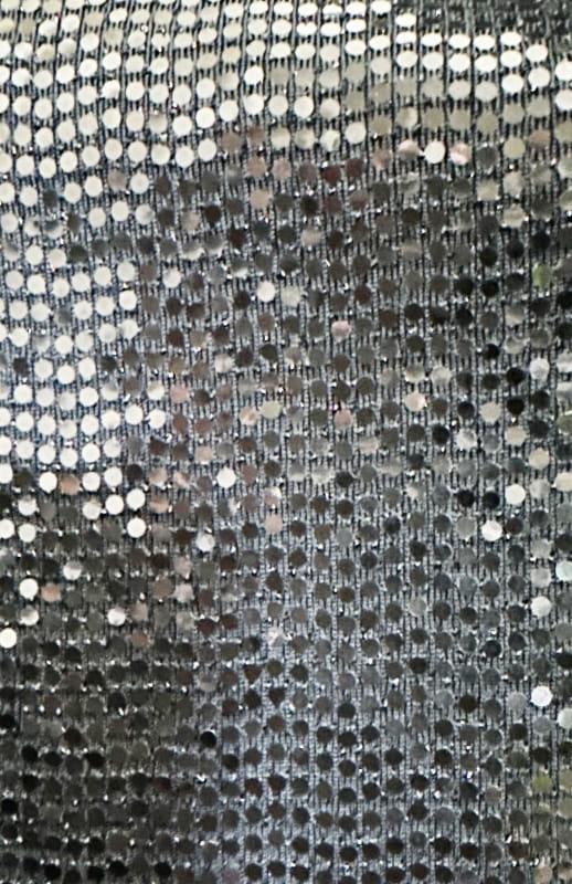 silver sequin