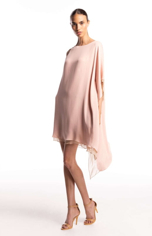 elegant silk dress