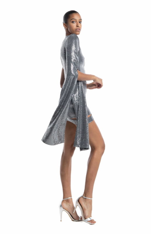 Sagene | Cocktail Sequin Dress - Dresses
