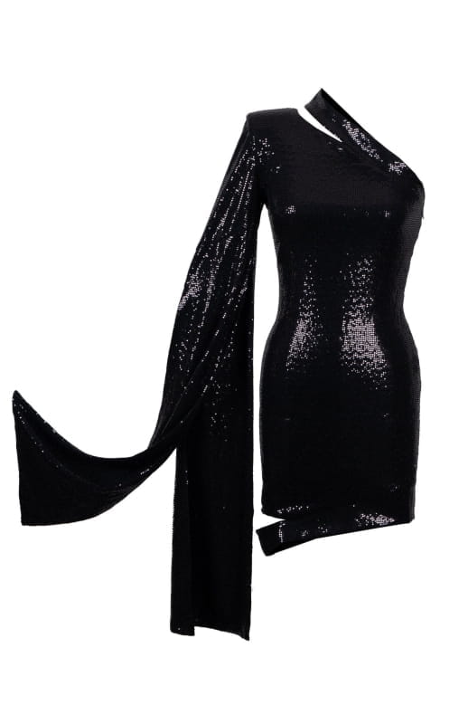 Sagene | Cocktail Sequin Dress - michail - Dresses