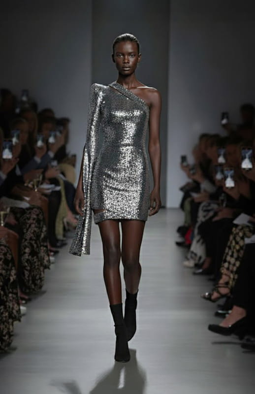 Sagene | Cocktail Sequin Dress - michail - Dresses