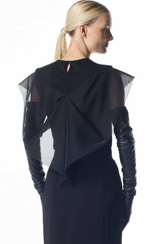 Zeelia | Couture Draped Tee - michail - Tops