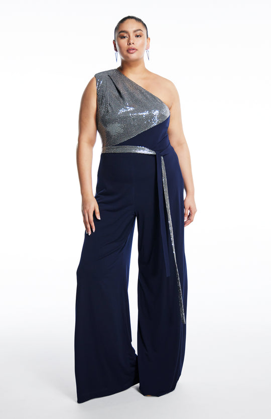 Helinida | Showstopping Silhouette: Evening Curve Jumpsuit