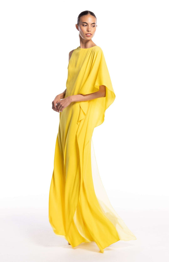 grecian yellow dress